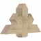 Ekena Millwork Redmond Rough Sawn Timber Gable Bracket, Douglas Fir, 36"W x 21"H x 6"D x 6"F, 14/12 Pitch GBW036X21X0606RED00RDF - alternate 5